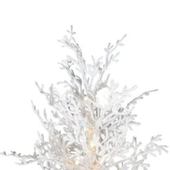 Northlight Pre-Lit Flocked Twig Artificial Christmas Tree - 6.5' - Warm White LED 14 Northlight Pre-Lit Flocked Twig Artificial Christmas Tree - 6.5' - Warm White LED -Northlight 224736047871280