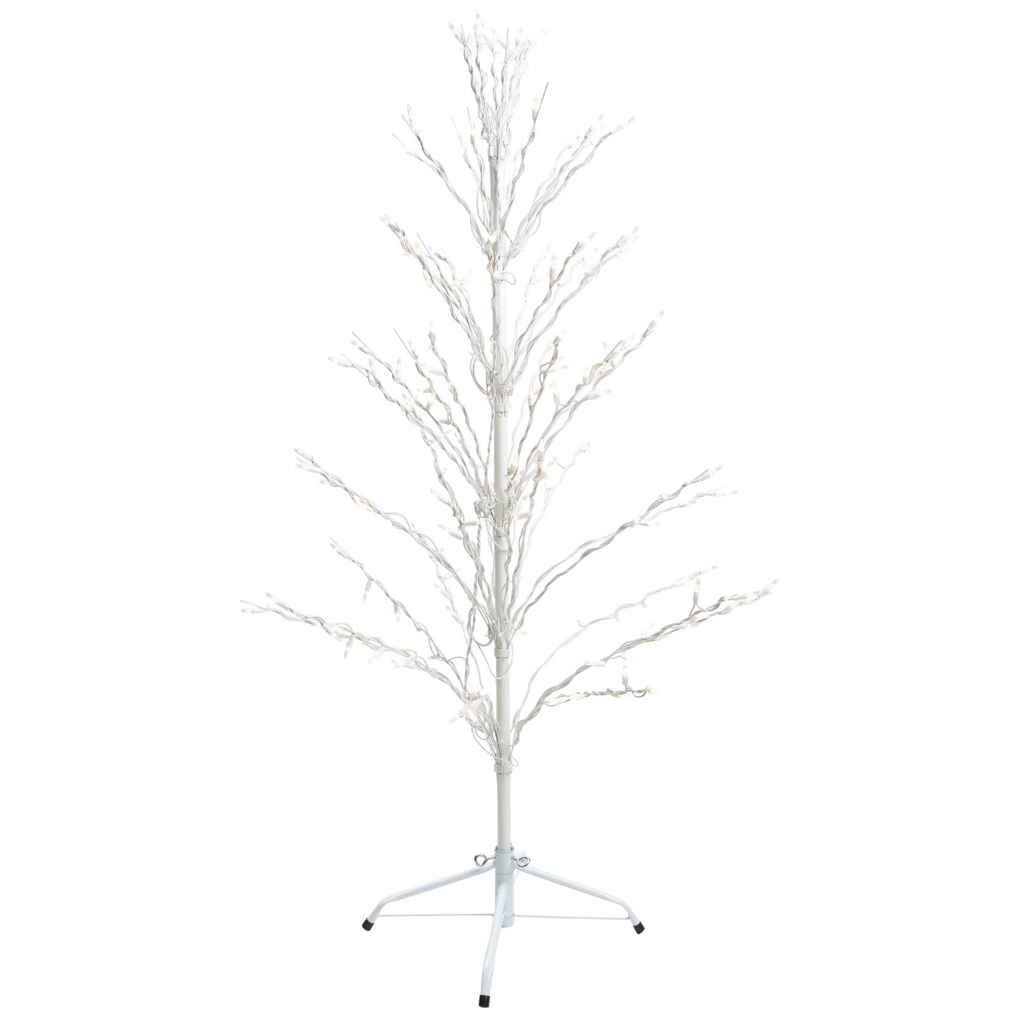 Northlight Pre-Lit Cascade Twig Tree Outdoor Christmas Decoration - 4' - Clear Lights White 8 Northlight Pre-Lit Cascade Twig Tree Outdoor Christmas Decoration - 4' - Clear Lights White - Image 6