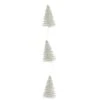 Northlight LED Lighted Battery Operated Mini Sisal Tree Christmas Garland - 6.5' - Warm White Ivory -Northlight 2305871687485756064