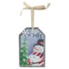 Northlight 8" Galvanized Metal 'Be Jolly' Gift Tag Christmas Wall Decor Blue 2 Northlight 8" Galvanized Metal 'Be Jolly' Gift Tag Christmas Wall Decor Blue -Northlight 2305871687923393184