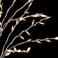 Northlight Pre-Lit Cascade Twig Tree Outdoor Christmas Decoration - 4' - Clear Lights White 14 Northlight Pre-Lit Cascade Twig Tree Outdoor Christmas Decoration - 4' - Clear Lights White -Northlight 2305890334267536848