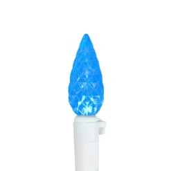 Northlight LED Faceted C6 Christmas Lights - Multi-color - 24.25' White Wire - 70ct -Northlight 2305969198455056400