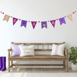Northlight 80" Embroidered "Easter" Hanging Wall Banner Purple 12 Northlight 80" Embroidered "Easter" Hanging Wall Banner Purple -Northlight 2305974730549094416