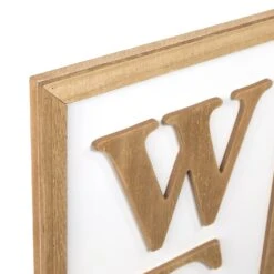 Northlight "Welcome" Wooden Framed Outdoor Porch Sign- 40" Brown 16 Northlight "Welcome" Wooden Framed Outdoor Porch Sign- 40" Brown -Northlight 2305974731153074192