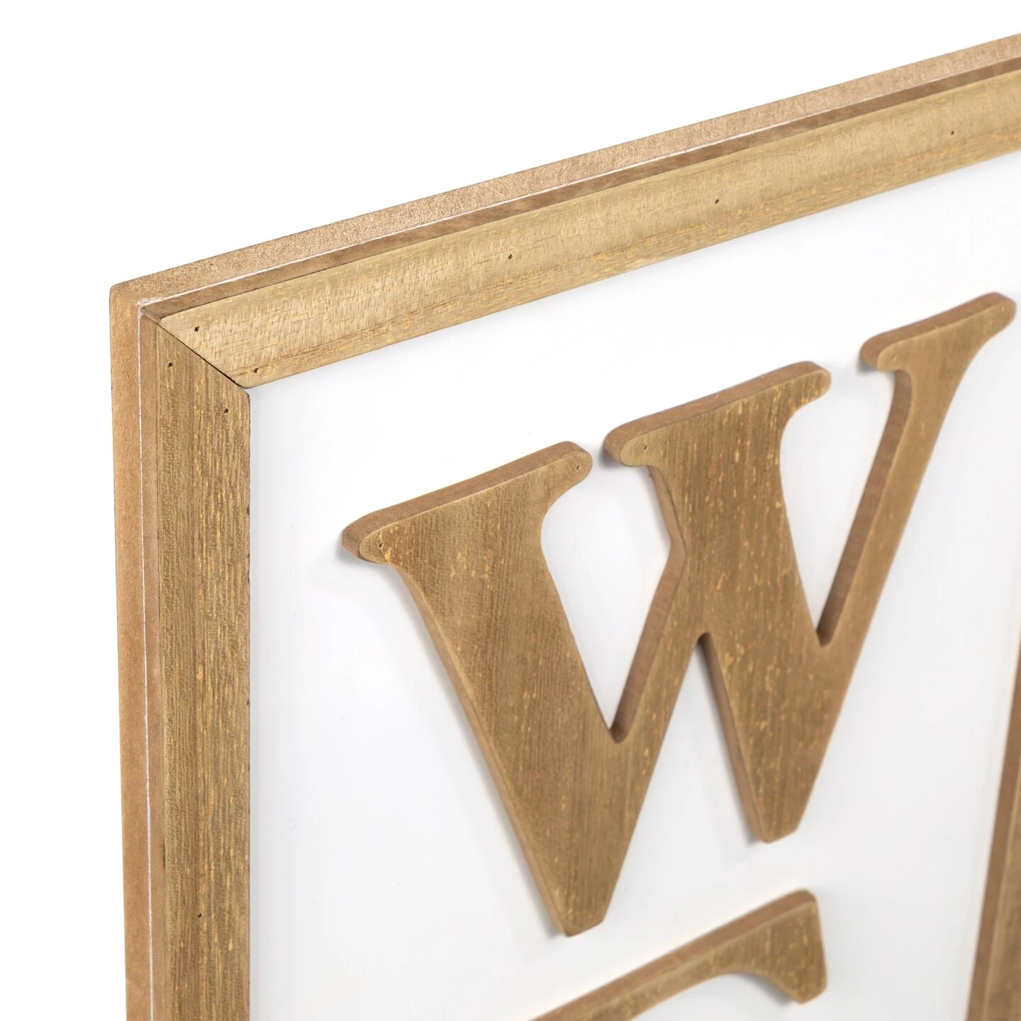 Northlight "Welcome" Wooden Framed Outdoor Porch Sign- 40" Brown 9 Northlight "Welcome" Wooden Framed Outdoor Porch Sign- 40" Brown - Image 7