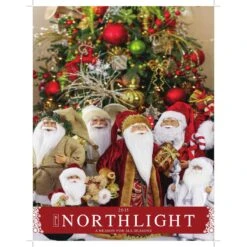 Northlight Frontier Reindeer Skiing Santa Claus Christmas Figurine - 9" - Red And White -Northlight 2305989237103543520