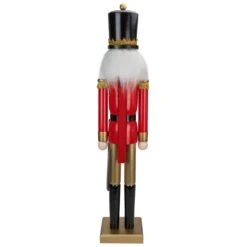 Northlight 36" Red And Gold Christmas Soldier Nutcracker With Sword -Northlight 2305989237240906976
