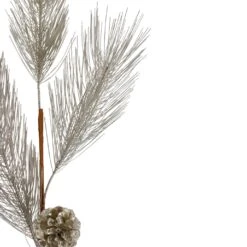 Northlight Pine Needles With Pinecones Artificial Christmas Spray - 29" - Gold 10 Northlight Pine Needles With Pinecones Artificial Christmas Spray - 29" - Gold -Northlight 2306040707131983072
