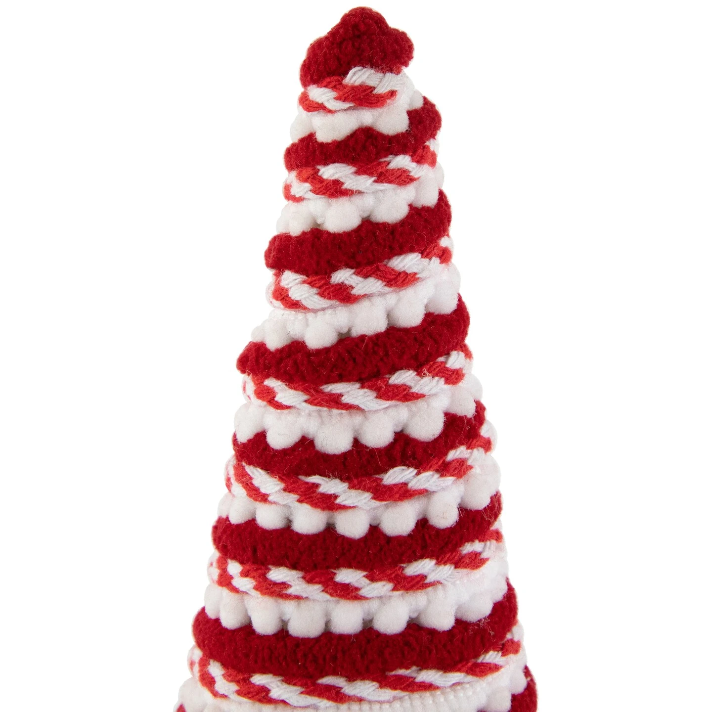 Northlight Candy Cane Swirled Christmas Cone Tree - 10.5" - Red And White 9 Northlight Candy Cane Swirled Christmas Cone Tree - 10.5" - Red And White - Image 7