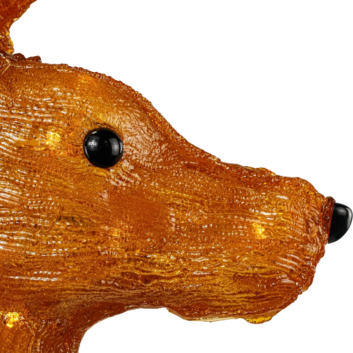 Northlight LED Lighted Commercial Grade Acrylic Reindeer Outdoor Christmas Decoration - 46" Brown 9 Northlight LED Lighted Commercial Grade Acrylic Reindeer Outdoor Christmas Decoration - 46" Brown - Image 7