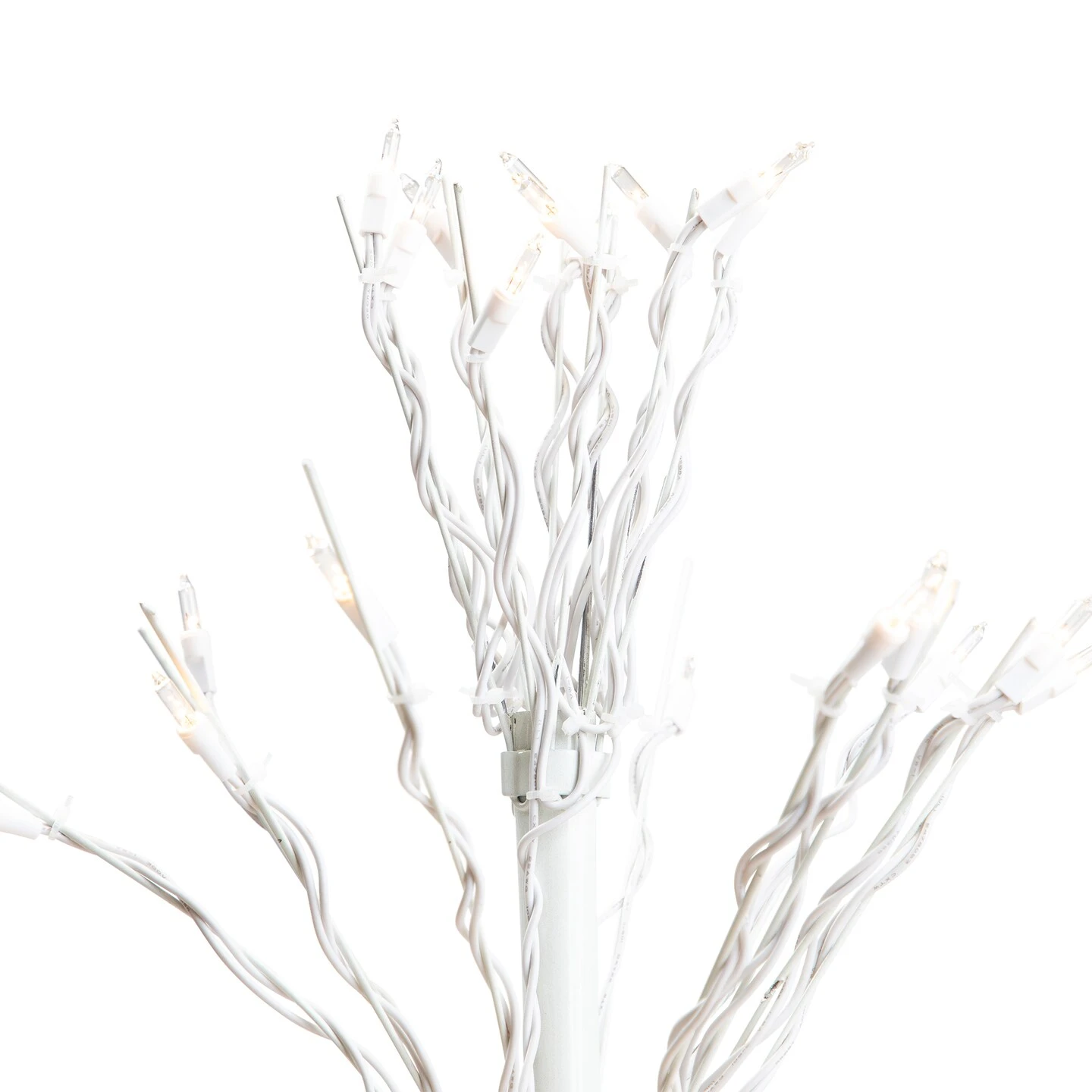 Northlight Pre-Lit Cascade Twig Tree Outdoor Christmas Decoration - 4' - Clear Lights White 9 Northlight Pre-Lit Cascade Twig Tree Outdoor Christmas Decoration - 4' - Clear Lights White - Image 7