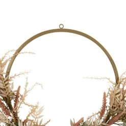 Northlight Fall Harvest Pale Roses With Foliage Artificial Wreath, 24-Inch, Unlit Beige 16 Northlight Fall Harvest Pale Roses With Foliage Artificial Wreath, 24-Inch, Unlit Beige -Northlight 2306112583234914784