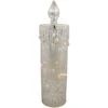 Northlight LED Lighted Dripping Candle Christmas Decoration - 13" Gold
