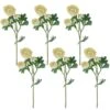 Northlight Real Touch™ Cream Ranunculus Artificial Floral Sprays, Set Of 6 - 21" White 1 Northlight Real Touch™ Cream Ranunculus Artificial Floral Sprays, Set Of 6 - 21" White -Northlight 2306206462602240672