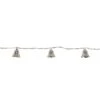 Northlight Shiny Bell Beaded Artificial Christmas Garland - 9' X 1.5" - Silver - Unlit