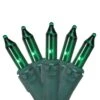 Northlight Net Style Incandescent Christmas Lights - 4' X 6' - Green - Green Wire -Northlight 2306206463932359328