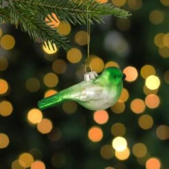 Northlight 4" Green And White Glass Bird Christmas Ornament 11 Northlight 4" Green And White Glass Bird Christmas Ornament -Northlight 2306206464327672480