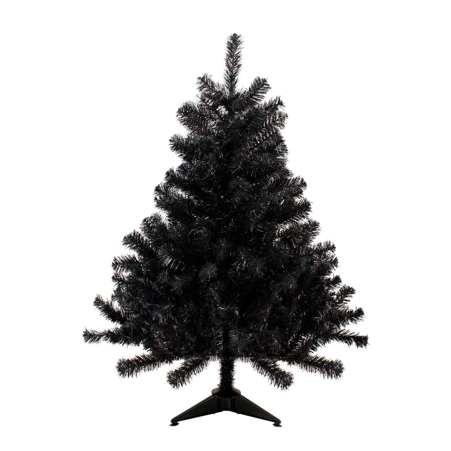 Northlight Full Colorado Spruce Artificial Halloween Tree - 4' - Black - Unlit 5 Northlight Full Colorado Spruce Artificial Halloween Tree - 4' - Black - Unlit - Image 3