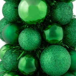 Northlight 3-Finish Shatterproof Ball Christmas Tree With Tinsel - 15.75" - Green 15 Northlight 3-Finish Shatterproof Ball Christmas Tree With Tinsel - 15.75" - Green -Northlight 2306223301202928288