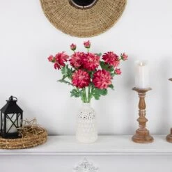 Northlight Real Touch™ Pink Dahlia Artificial Floral Sprays, Set Of 6 - 23" -Northlight 2306223301424177824