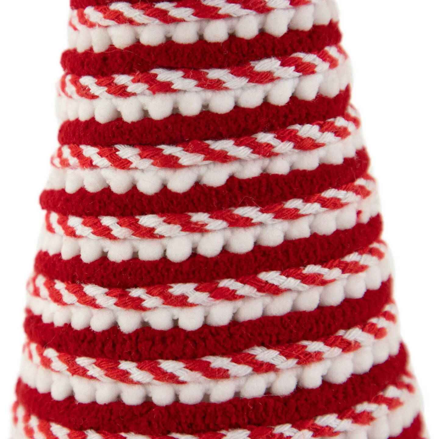Northlight Candy Cane Swirled Christmas Cone Tree - 10.5" - Red And White 8 Northlight Candy Cane Swirled Christmas Cone Tree - 10.5" - Red And White - Image 6