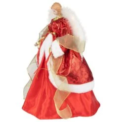 Northlight Angel With Lighted Wings Christmas Tree Topper - 14" - Red And White 14 Northlight Angel With Lighted Wings Christmas Tree Topper - 14" - Red And White -Northlight 2306269867089597088