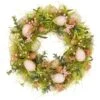 Northlight Easter Eggs With Butterflies Artificial Spring Wreath - 13" Pink