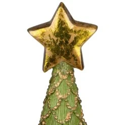 Northlight Christmas Tree Cone On Pedestal With Star Topper Decoration - 23" - Green 13 Northlight Christmas Tree Cone On Pedestal With Star Topper Decoration - 23" - Green -Northlight 2306315553066796256