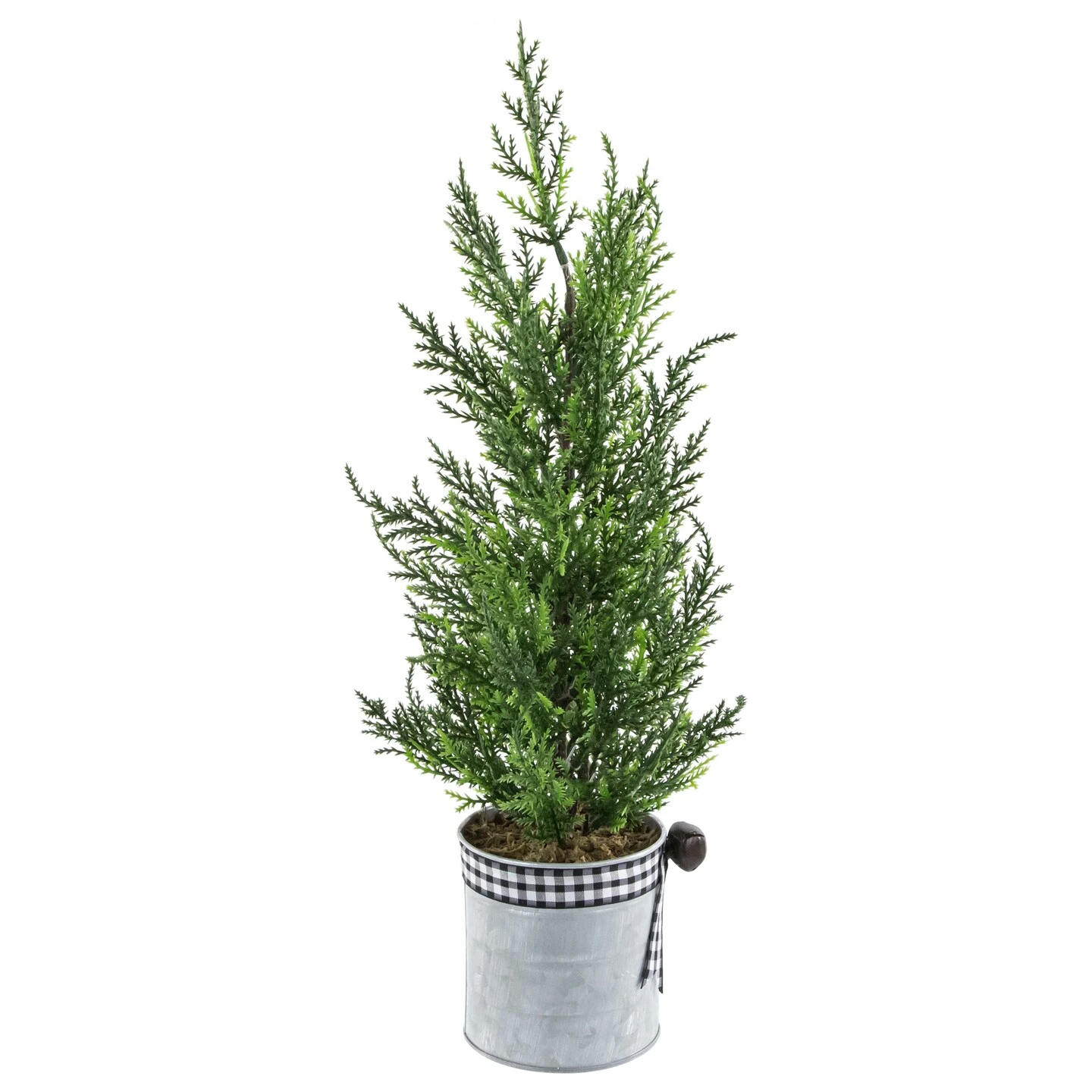 Northlight Artificial Cypress Christmas Tree - 18.5" - Unlit Green 8 Northlight Artificial Cypress Christmas Tree - 18.5" - Unlit Green - Image 6