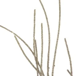Northlight 36" Champagne Gold Glittered Christmas Twig Spray -Northlight 2306315553590887648