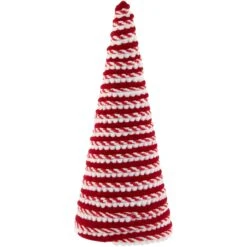 Northlight Candy Cane Swirled Christmas Cone Tree - 10.5" - Red And White 14 Northlight Candy Cane Swirled Christmas Cone Tree - 10.5" - Red And White -Northlight 2306315554274559200