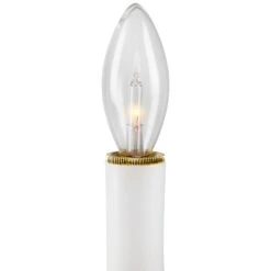 Northlight Single Light Window Candles - 9" - White - Set Of 2 16 Northlight Single Light Window Candles - 9" - White - Set Of 2 -Northlight 2306340345807239632