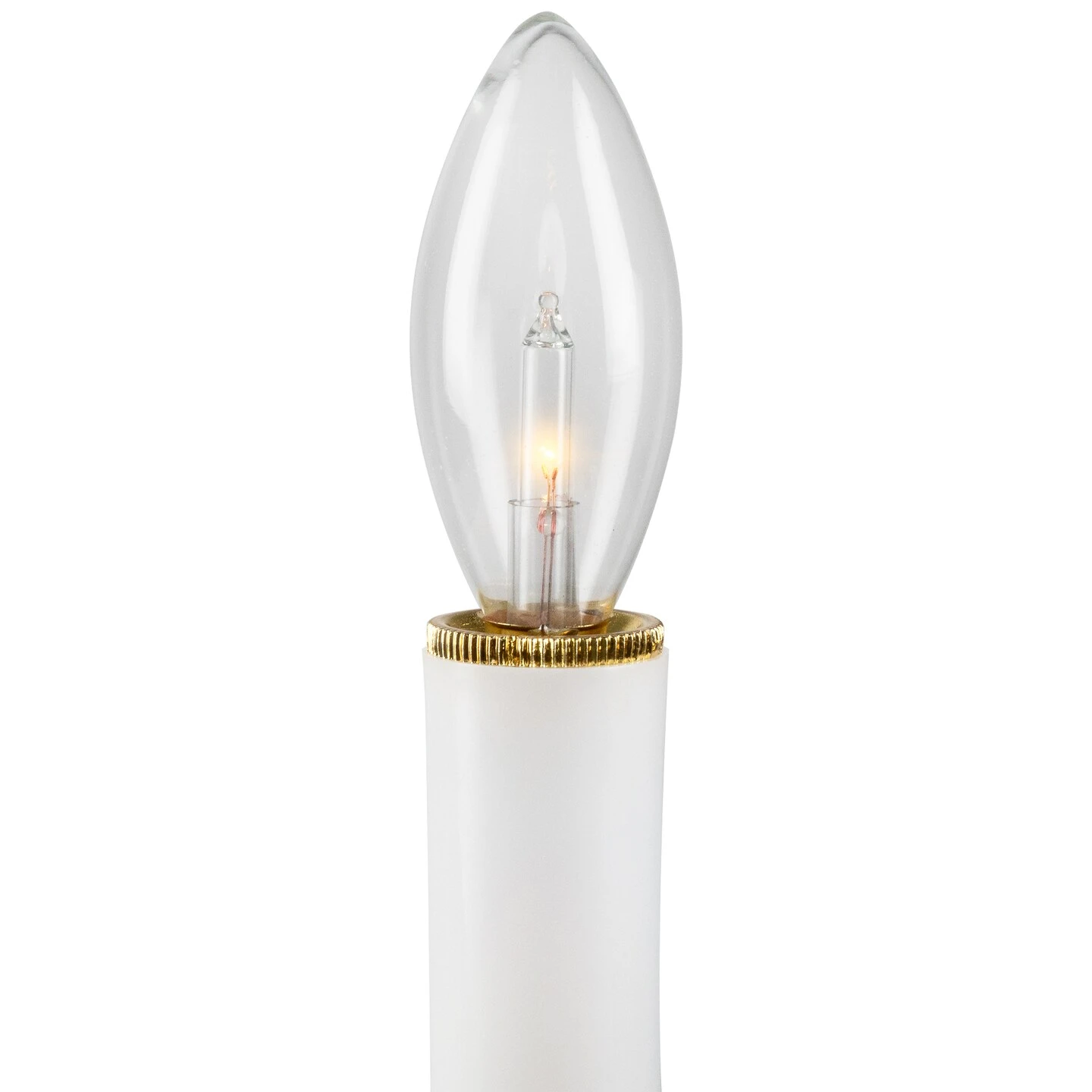 Northlight Single Light Window Candles - 9" - White - Set Of 2 9 Northlight Single Light Window Candles - 9" - White - Set Of 2 - Image 7