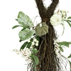 Northlight 24" Pumpkins And Berries Artificial Fall Harvest Twig Teardrop Swag Brown 10 Northlight 24" Pumpkins And Berries Artificial Fall Harvest Twig Teardrop Swag Brown -Northlight 2306343817957872288