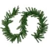Northlight 9' X 10" Pre-Lit Sierra Noble Fir Artificial Christmas Garland, Clear Lights Green -Northlight 2306343819402928800