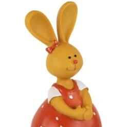 Northlight Bunny Girl In Polka Dot Dress Easter Outdoor Garden Statue - 8" Red 16 Northlight Bunny Girl In Polka Dot Dress Easter Outdoor Garden Statue - 8" Red -Northlight 2306349033418888208