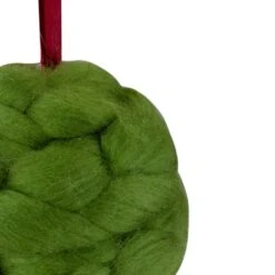 Northlight 4.25" Green Yarn Ball Hanging Christmas Ornament 16 Northlight 4.25" Green Yarn Ball Hanging Christmas Ornament -Northlight 2306357946079921376
