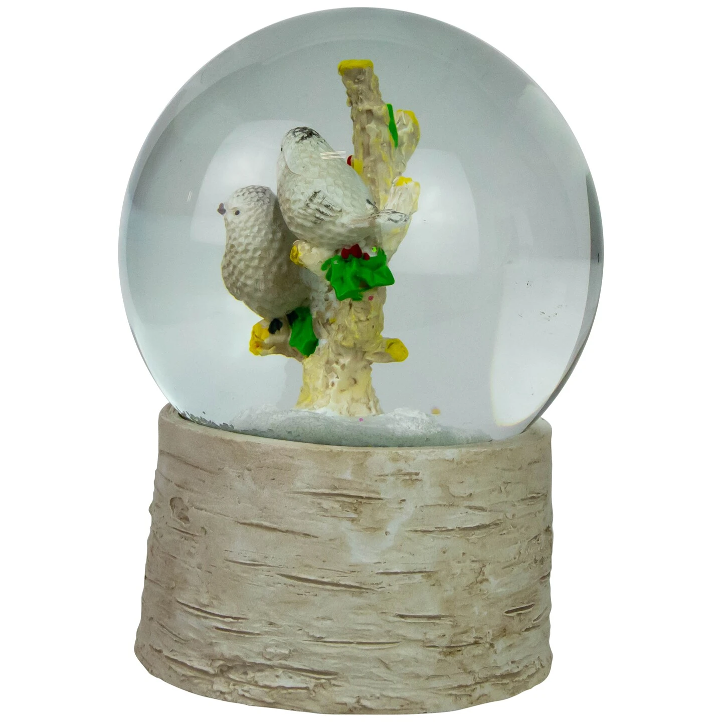 Northlight 5" White Doves On A Branch Musical Christmas Snow Globe 7 Northlight 5" White Doves On A Branch Musical Christmas Snow Globe - Image 5