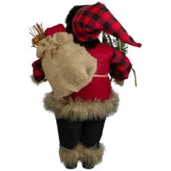 Northlight Standing Santa Christmas Figure With Snow Shoes And Bear - 18" Red 14 Northlight Standing Santa Christmas Figure With Snow Shoes And Bear - 18" Red -Northlight 2306367283154470112
