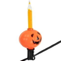 Northlight Jack O' Lantern Halloween Bubble Lights - 6' - Black Wire - 7ct Orange 14 Northlight Jack O' Lantern Halloween Bubble Lights - 6' - Black Wire - 7ct Orange -Northlight 2306367284400178400