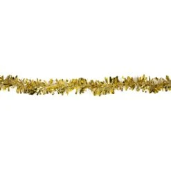 Northlight Snow Blush Wide Cut Tinsel Commercial Christmas Garland - 50' X 3" - Gold - Unlit 12 Northlight Snow Blush Wide Cut Tinsel Commercial Christmas Garland - 50' X 3" - Gold - Unlit -Northlight 2306386829971965152