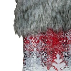 Northlight 18-Inch Red And White Plaid Faux Fur Christmas Stocking With Snowflake 10 Northlight 18-Inch Red And White Plaid Faux Fur Christmas Stocking With Snowflake -Northlight 2306386830523712736