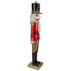 Northlight 36" Red And Gold Christmas Soldier Nutcracker With Sword -Northlight 2306386830953432288