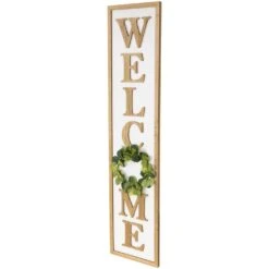 Northlight "Welcome" Wooden Framed Outdoor Porch Sign- 40" Brown 14 Northlight "Welcome" Wooden Framed Outdoor Porch Sign- 40" Brown -Northlight 2306394417103628304