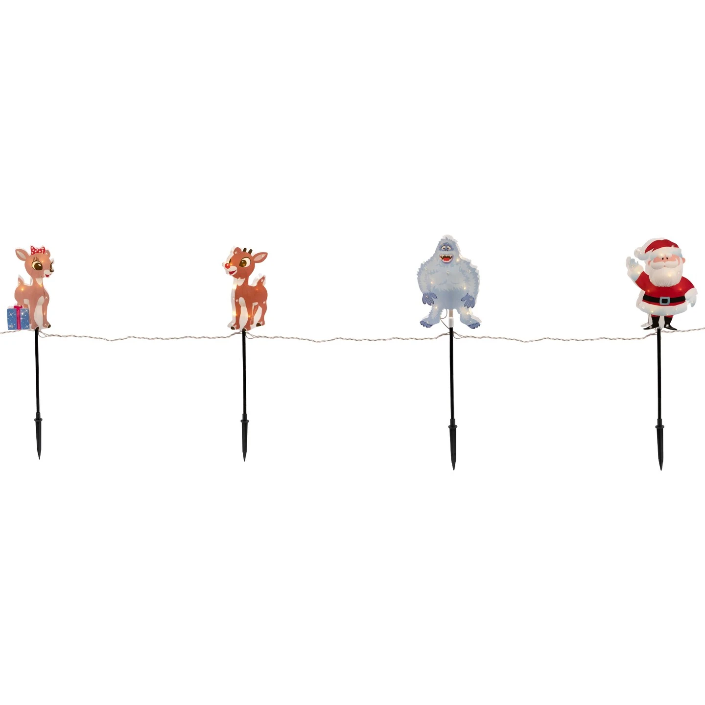 Northlight Lighted Rudolph And Friends Christmas Outdoor Pathway Markers - Set Of 4 Blue 7 Northlight Lighted Rudolph And Friends Christmas Outdoor Pathway Markers - Set Of 4 Blue - Image 5