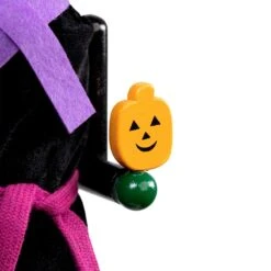 Northlight Witch Halloween Nutcracker With Broom - 14" - Black And Purple 15 Northlight Witch Halloween Nutcracker With Broom - 14" - Black And Purple -Northlight 250783930820016