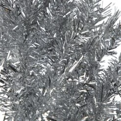 Northlight 36" Silver Tinsel Artificial Christmas Wreath, Unlit 14 Northlight 36" Silver Tinsel Artificial Christmas Wreath, Unlit -Northlight 252145299432240