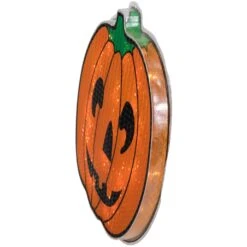Northlight Lighted Jack O' Lantern Halloween Window Decoration - 13.5" Orange 14 Northlight Lighted Jack O' Lantern Halloween Window Decoration - 13.5" Orange -Northlight 253661048060896