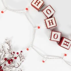 Northlight LED G12 Berry Christmas Lights - Red - 16' White Wire - 50 Ct -Northlight 257789668341264