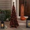 Northlight Pre-Lit Pop Up Artificial Jack O' Lantern Halloween Tree - 4' - Orange Lights 1 Northlight Pre-Lit Pop Up Artificial Jack O' Lantern Halloween Tree - 4' - Orange Lights -Northlight 261402289625008